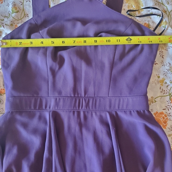 Lulus Women's Evermore Skater Dress Plum Purple Size S Special Occasion cocktail - Picture 14 of 15